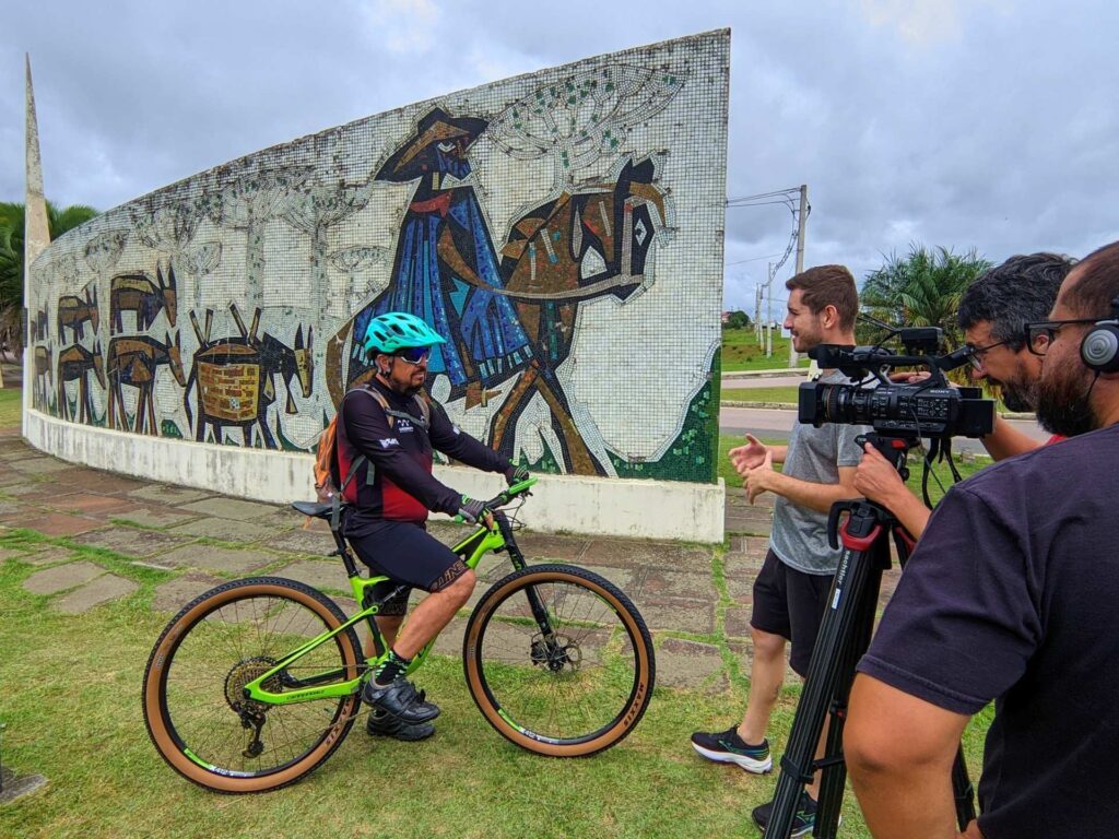 Cicloturismo na Rota dos Tropeiros na Globo