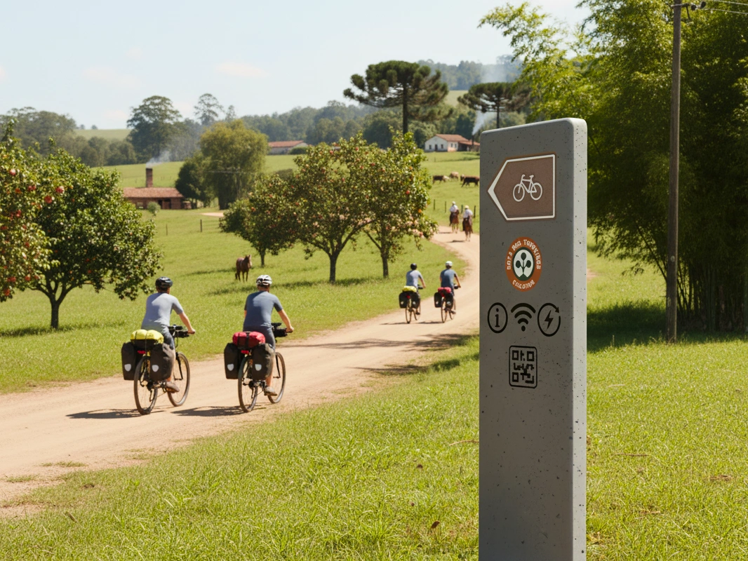 Cicloturismo autoguiado na Rota dos Tropeiros
